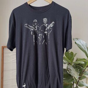 Men's Bill Murray CHIVE Star Wars Men In Black Black T-Shirt Tee Shirt Size XL